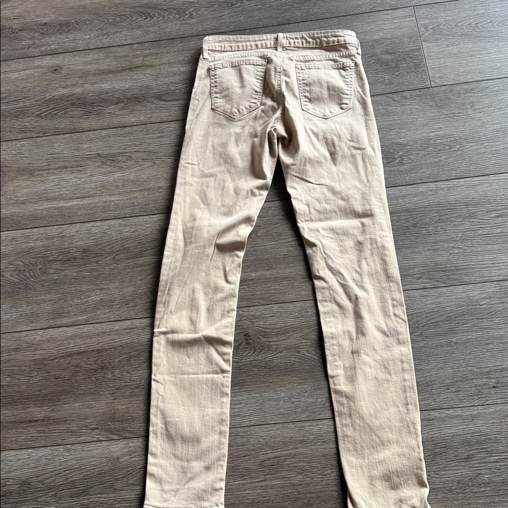 Just Black Tan Denim Jeans Beige size 29 - Picture 3 of 5